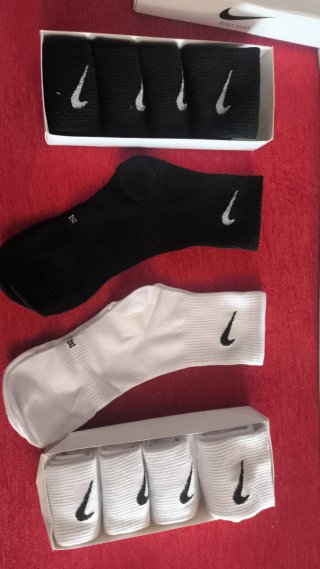 Calcetines Nike Negros y Blancos T39-44