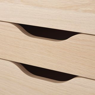 Cajonera de escritorio Ikea madera