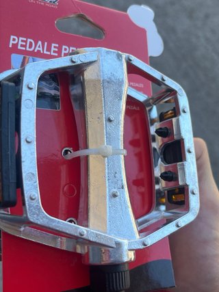 Pedali Bici Alluminio Rinforzato Larghi - Coppia