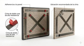 Cabecero modular cuadros