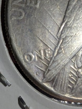USA 1 dólar 1922s Peace plata