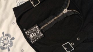 Vestido Killstar Gótico Cremallera Talla M