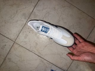 Adidas Samba Blanco y Marrón