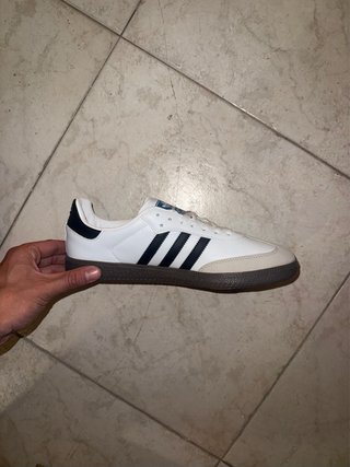 Adidas Samba Blanco y Marrón