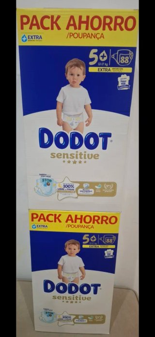 Fraldas Dodot Sensitive Pack Ahorro T5+