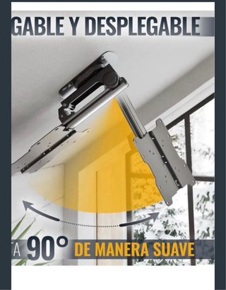Soporte Techo TV Negro