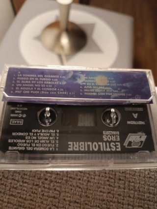 Cinta Cassette Eros Ramazzotti Estilolibre