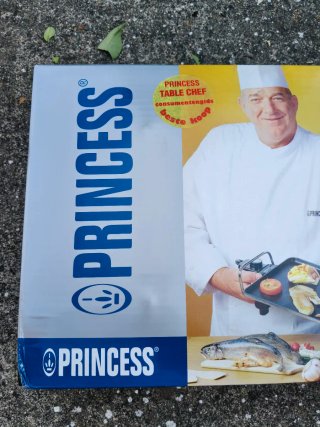 Plancha Eléctrica Princess Table Chef.
