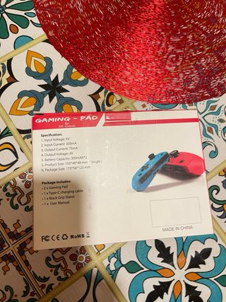 Joy-Con Switch Azul y Rojo