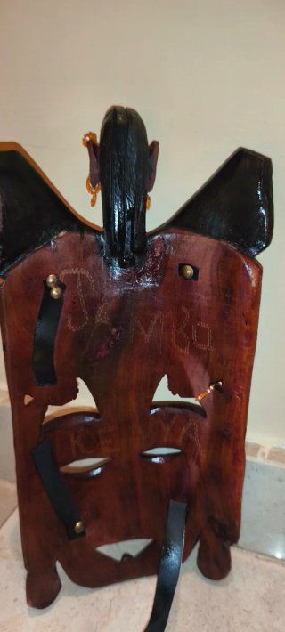 Maschera Africana Tribale Vintage