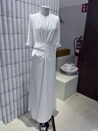 Vestido Novia Blanco Roto Talla Única