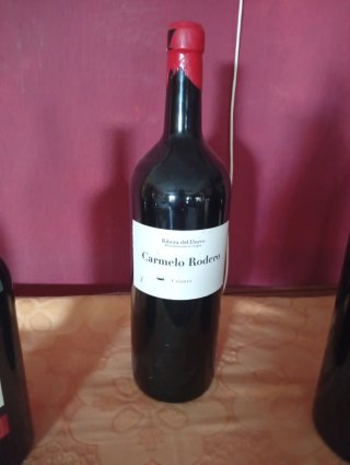 Bottiglie di vino vuote da collezione