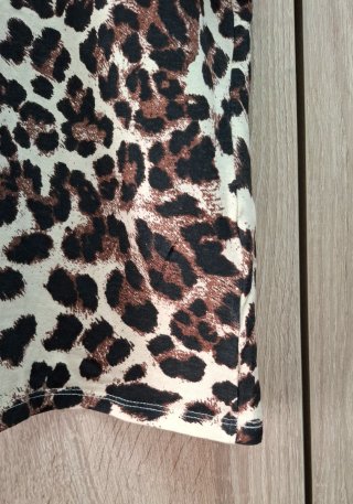 Camiseta manga corta Animal Print Primark Talla L