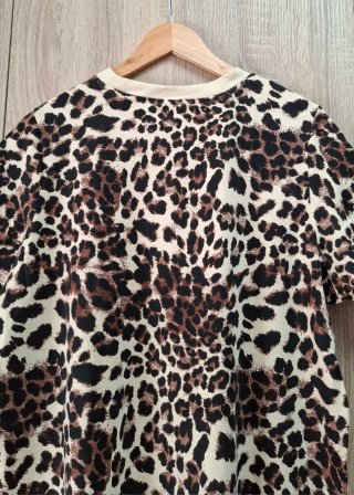 Camiseta manga corta Animal Print Primark Talla L