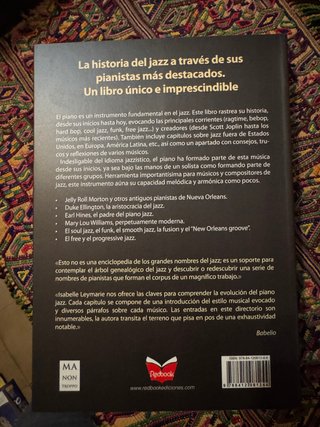 Libro Piano Jazz: Crónica del Jazz