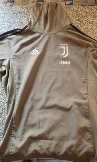 Felpa Allenamento Adidas Juventus Beige