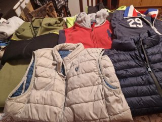 Lote 7 chaquetas chico Talla M-L