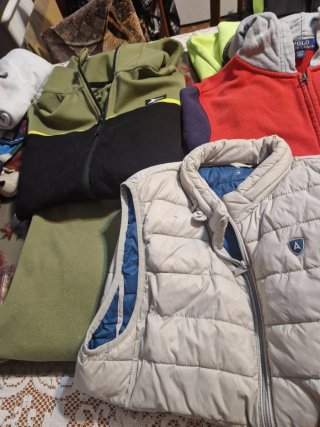 Lote 7 chaquetas chico Talla M-L