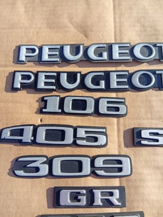 Emblemas Peugeot Clásicos