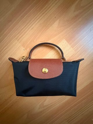 Bolso Longchamp Negro y Marrón