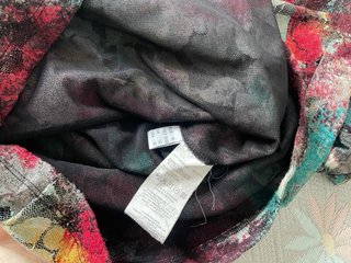 Blusa manga larga estampada