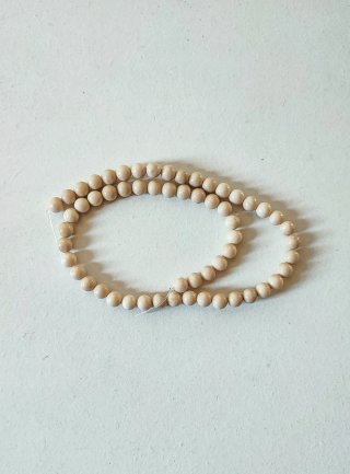 1 Filo Pietre Dura Fossile 6 Mm×58 Pietre
