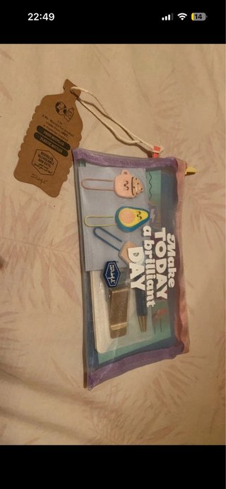 Papelería Mr Wonderful: Estuche y Accesorios