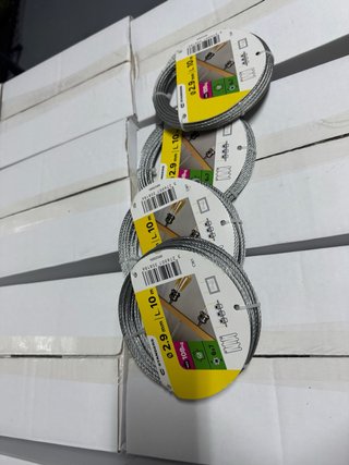 Cable acero Standers 2.9mm x 10m 4 piezas