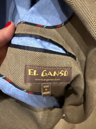 Americana El Ganso marron
