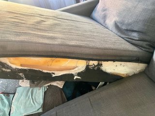 Sofá Cama 3 Plazas IKEA con Chaiselongue