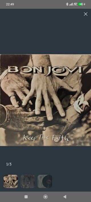 Lote Vinilos Rock: MSG, Sweet, Bon Jovi, Cream