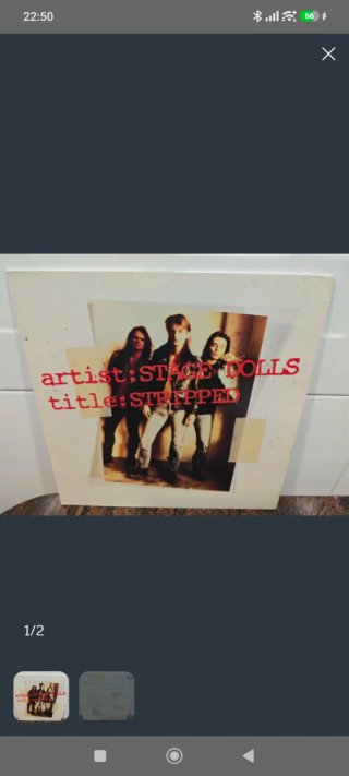 Lote Vinilos Rock: MSG, Sweet, Bon Jovi, Cream