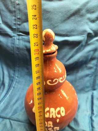 Conjunto Garrafa e 6 Cálices Barro