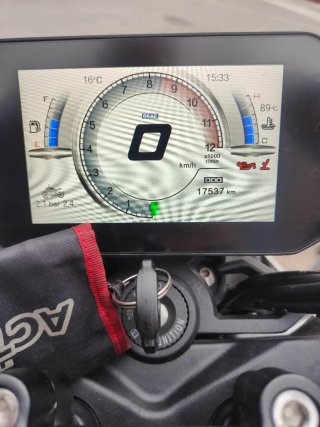 Moto Voge 500AC Naked Gris/Negra