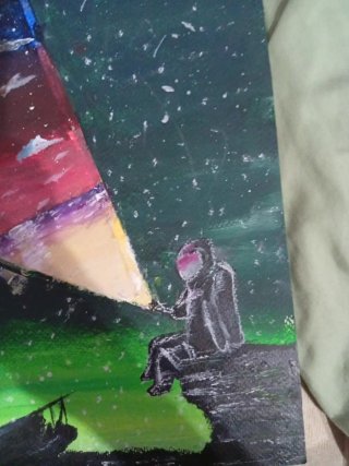 Pintura original hecha a mano