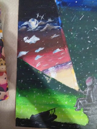 Pintura original hecha a mano