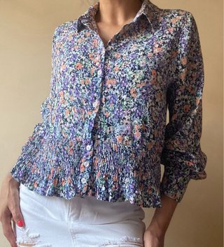 Blusa floral Costes S