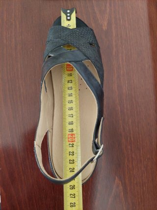 Sandalias negras mujer