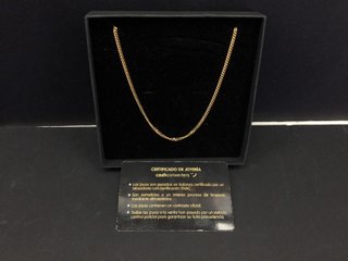 E739167-0 CADENA ORO 18K 30CM