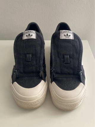 Zapatillas Adidas Nizza Negras y Blancas