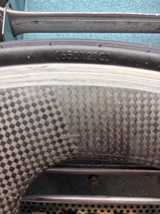 Rueda Carbono 650 x 23c