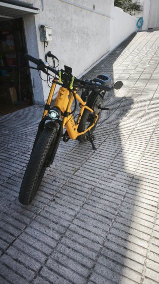 Bicicleta Eléctrica Engwe E26 Amarilla