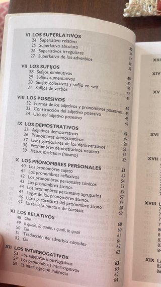 Italiano español