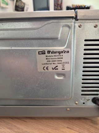 Horno Tostador Orbegozo