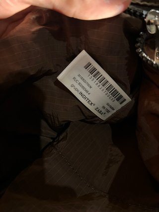 Bolso Zara x Bad Bunny Marrón