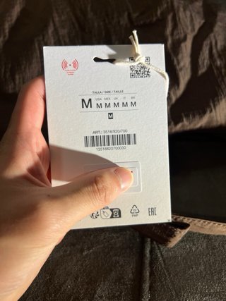 Bolso Zara x Bad Bunny Marrón