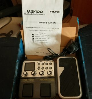 NUX MG-100 Processore per Chitarra Elettrica