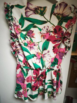 Blusa CORTEFIEL floral Talla m