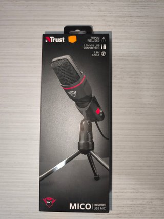 Micrófono Trust Mico USB con Trípode