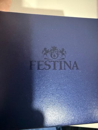 Reloj Festina Bicolor Dorado y Azul
